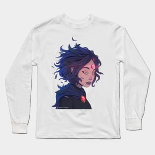 Raven Fan Art Long Sleeve T-Shirt